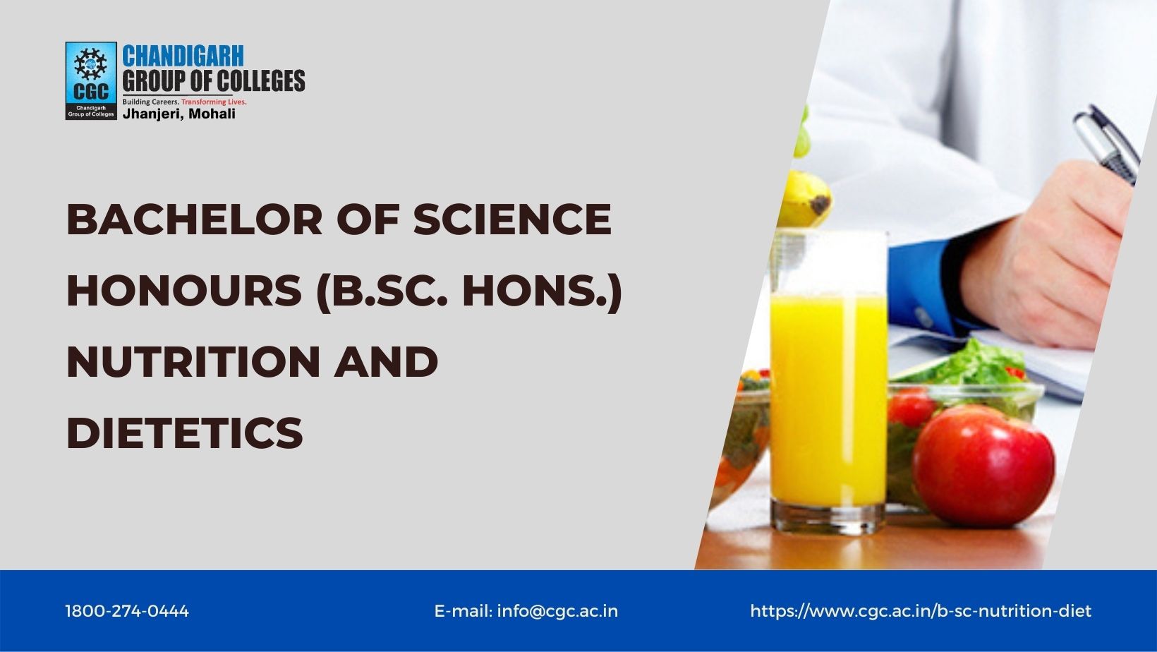 Best B.Sc. (Hons.) Nutrition & Dietetics College