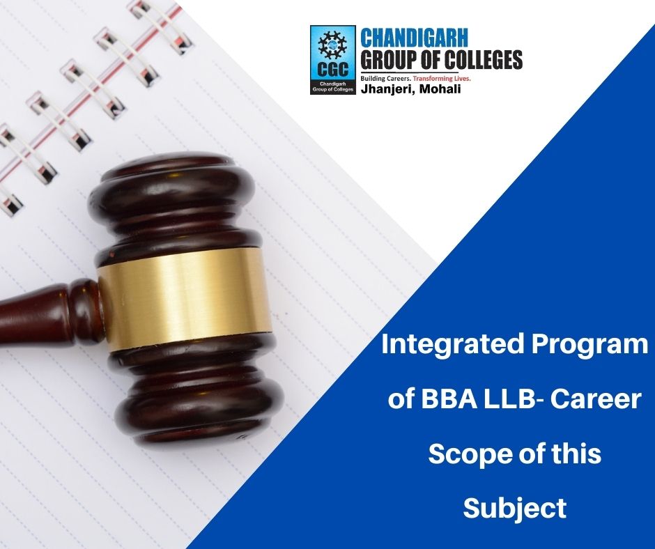 Integrated Program of BBA LLB- Career Scope of this Subject