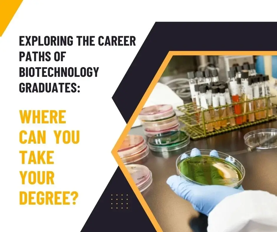 Exploring the Career Paths of Biotechnology Graduates: Where Can You Take Your Degree?