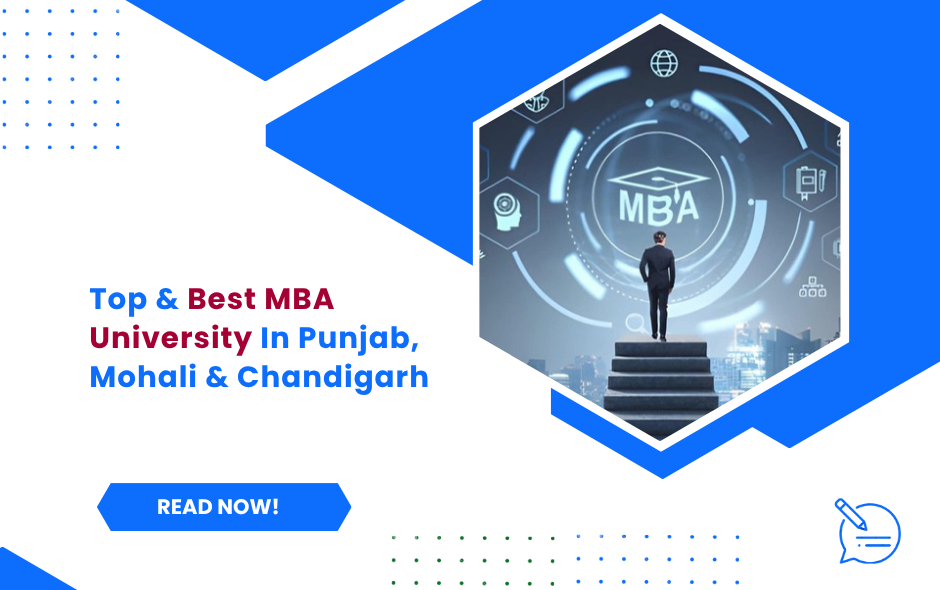 Top & Best MBA University In Punjab, Mohali & Chandigarh