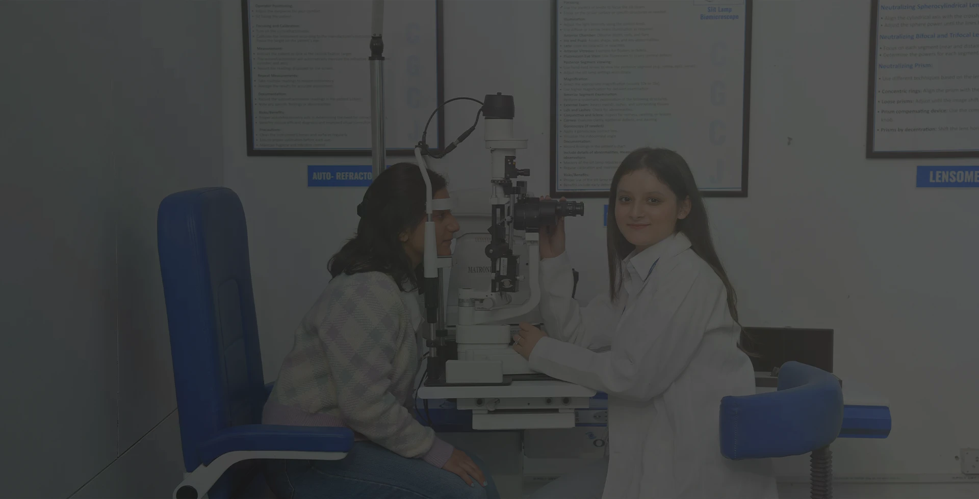 B.Sc. (Optometry) Banner Image