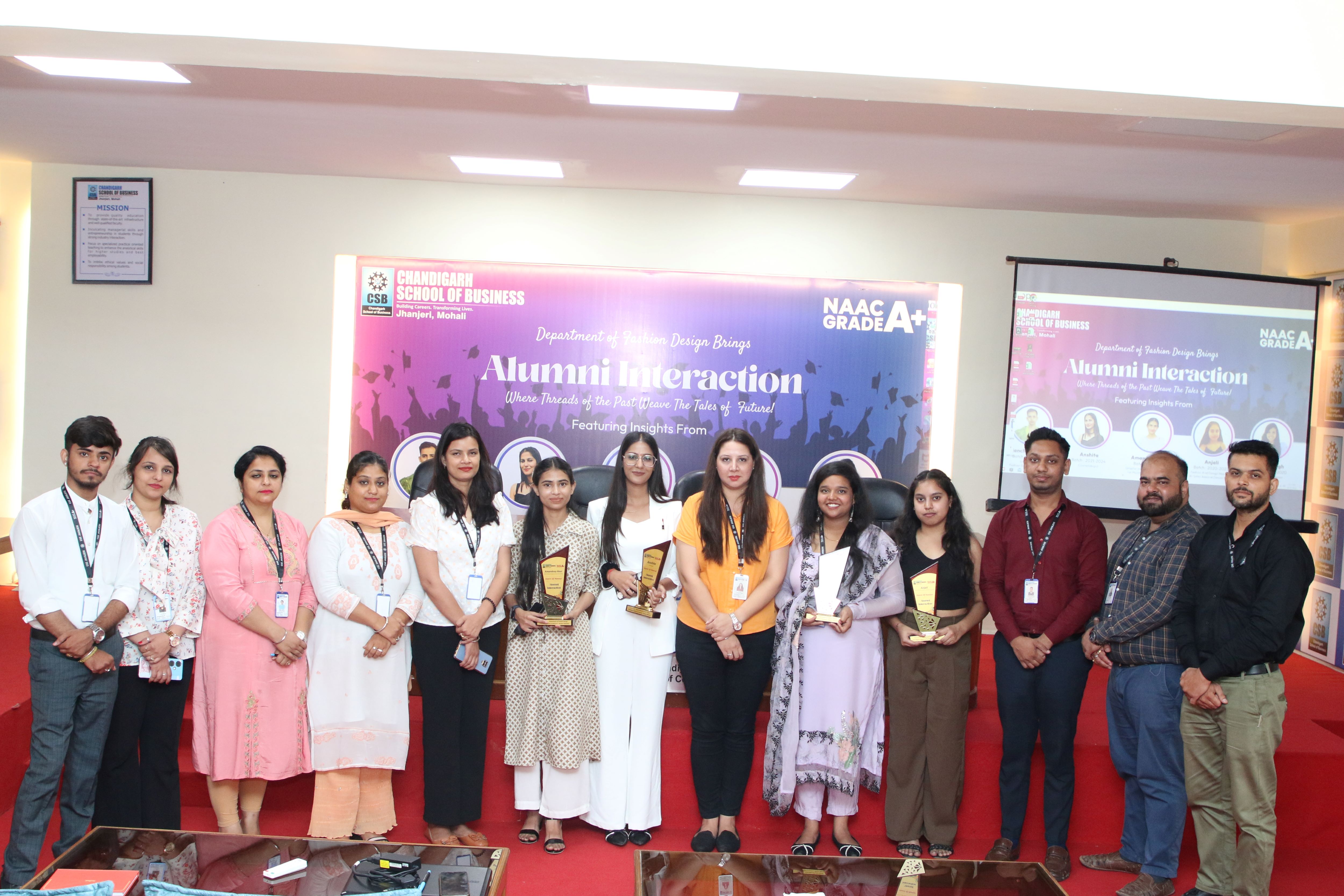 Chandigarh School of Business Hosts Inspiring Alumni Interaction Event