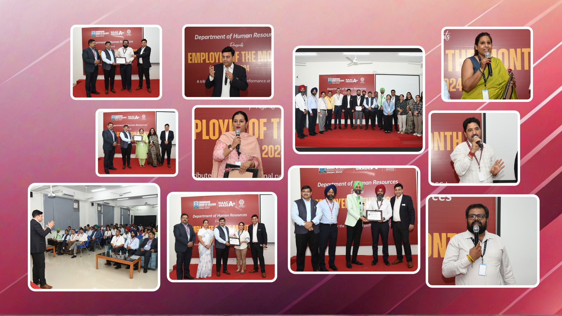 CGC Jhanjeri Honors Excellence with Employee of the Month Celebration