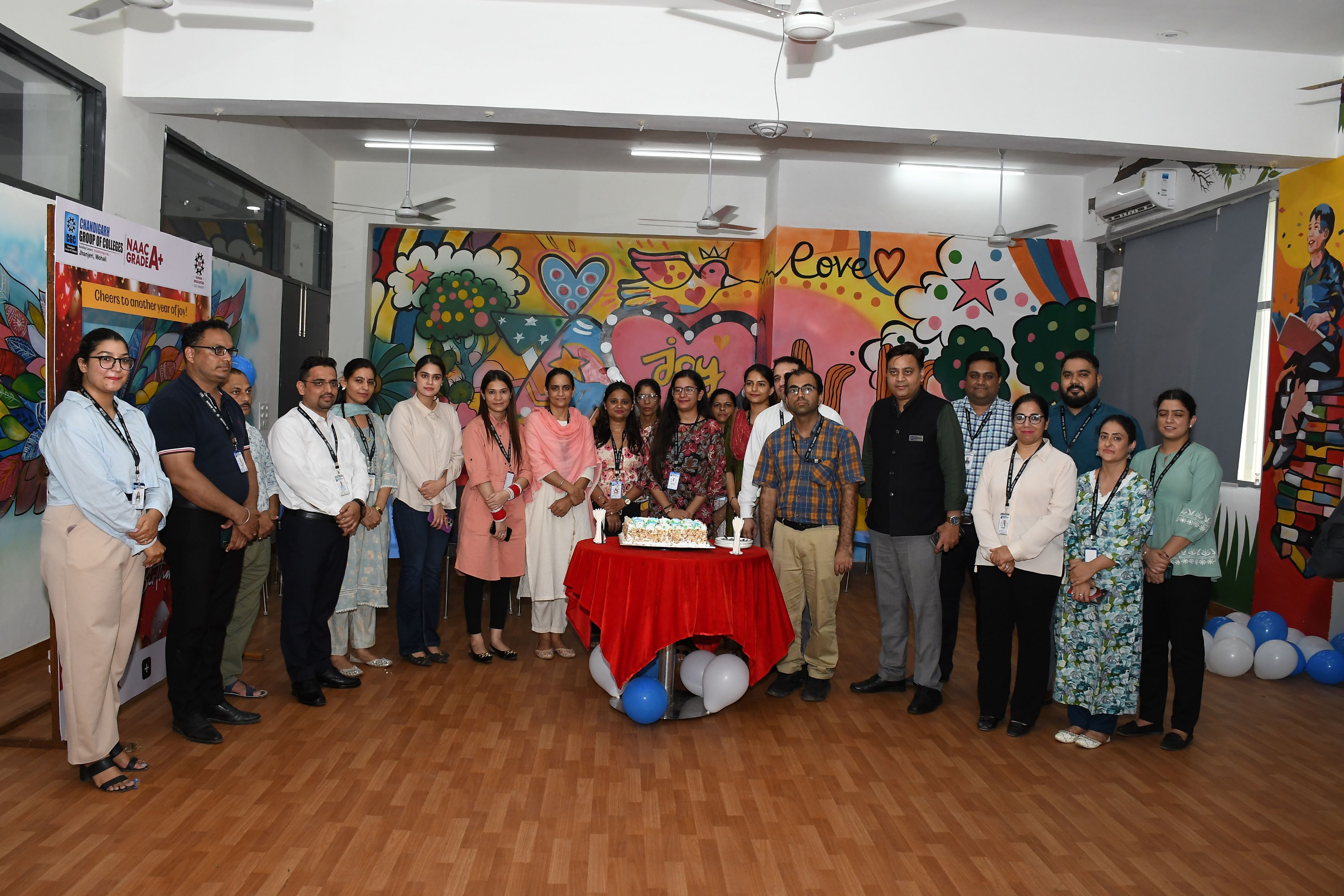 CGC Jhanjeri Celebrates July'24 Birthdays with Joy and Camaraderie