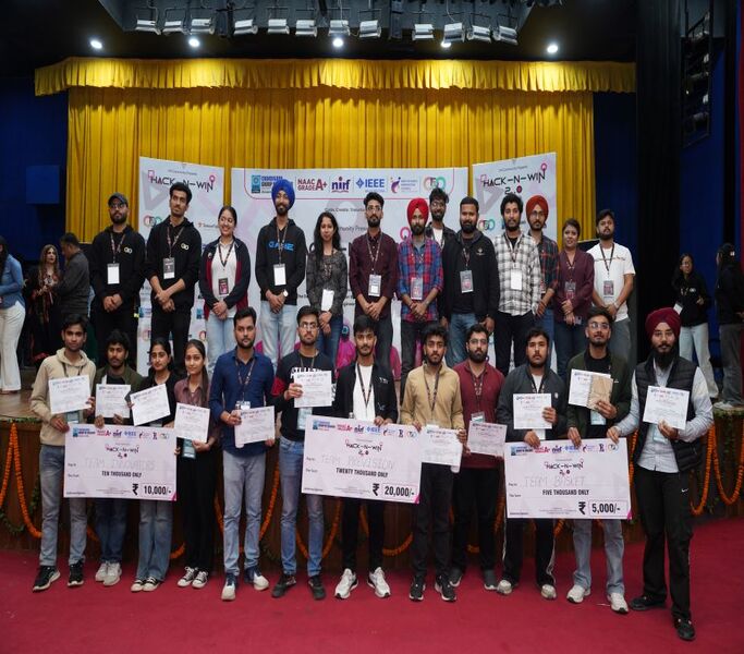 CGC Mohali Hosts Hack N Win 2.0: A Trailblazing 24-Hour Hackathon