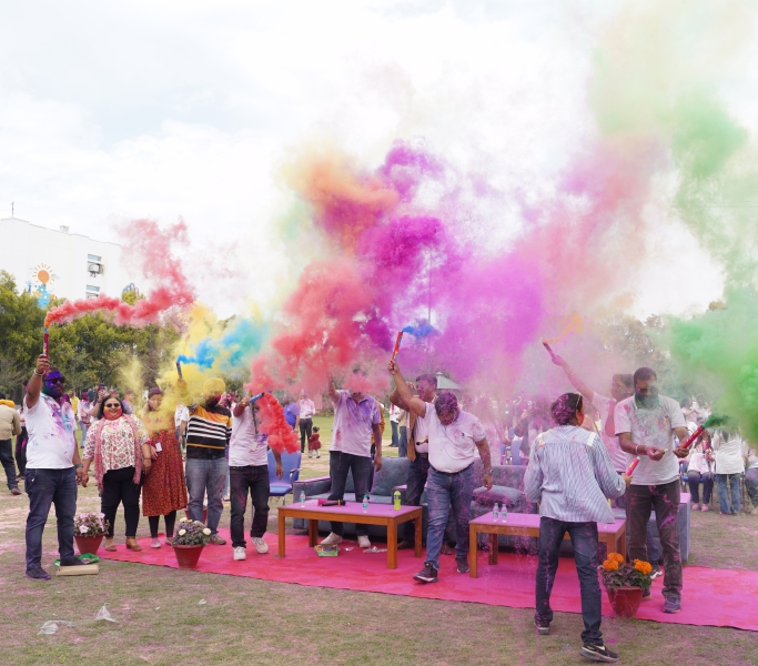 Holi 2025: CGC Mohali (Jhanjeri) Drenched in Colors & Celebration