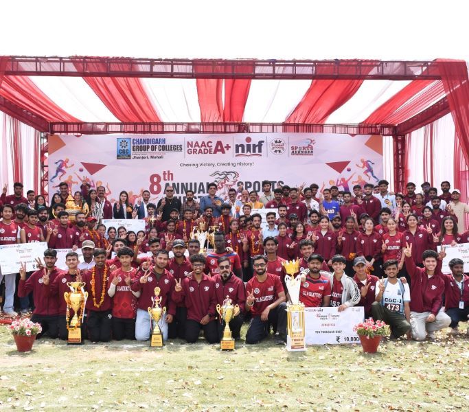 CGC MOHALI IGNITES THE SPIRIT OF SPORTSMANSHIP AT THE 8th ANNUAL SPORTS FIESTA 2025