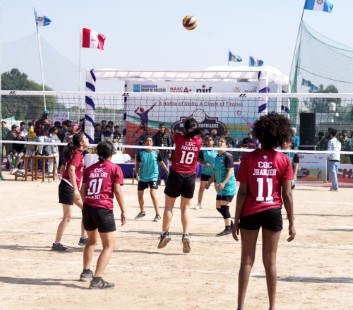  Smash, Set, Soar – The Volleyball Showdown Unfolds at CGC Mohali (Jhanjeri) 