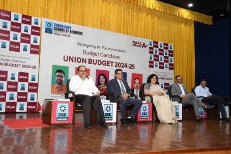 Chandigarh School of Business Hosts Illuminating Budget Conclave: Union Budget 2024-25