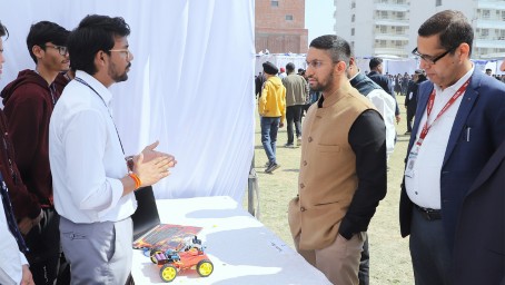 Unveiling Innovations: Celebrating National Science Day at CGC Jhanjeri