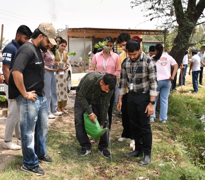 EARTH DAY CELEBRATION BY CGC MOHALI (JHANJERI)