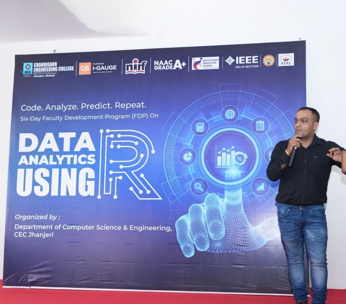 CGC JHANJERI, MOHALI SUCCESSFULLY CONCLUDES ATAL-FUNDED SIX-DAY FACULTY DEVELOPMENT PROGRAM ON "DATA