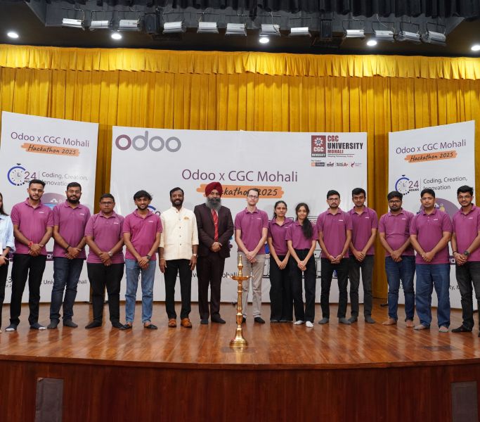 CGC University, Mohali Inspires Innovation with Odoo x CGC Mohali Hackathon 2025