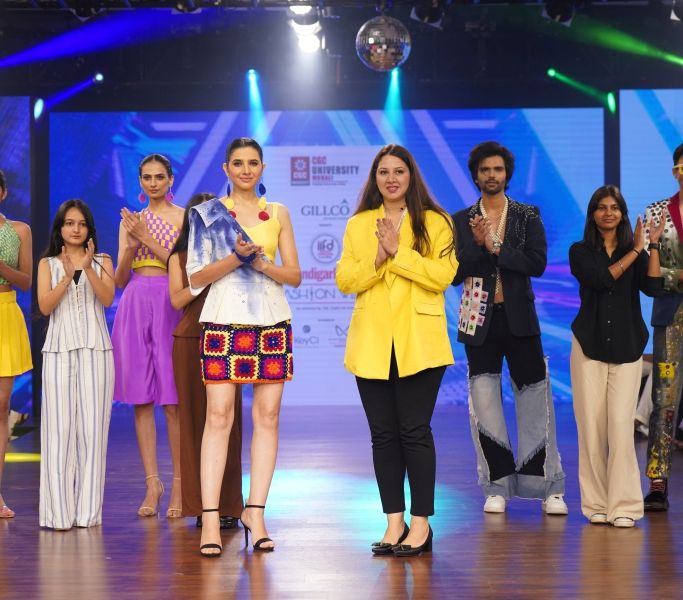 CGC UNIVERSITY MOHALI’S GEN Z DESIGNERS DAZZLE AT CHANDIGARH TIMES FASHION WEEK 
