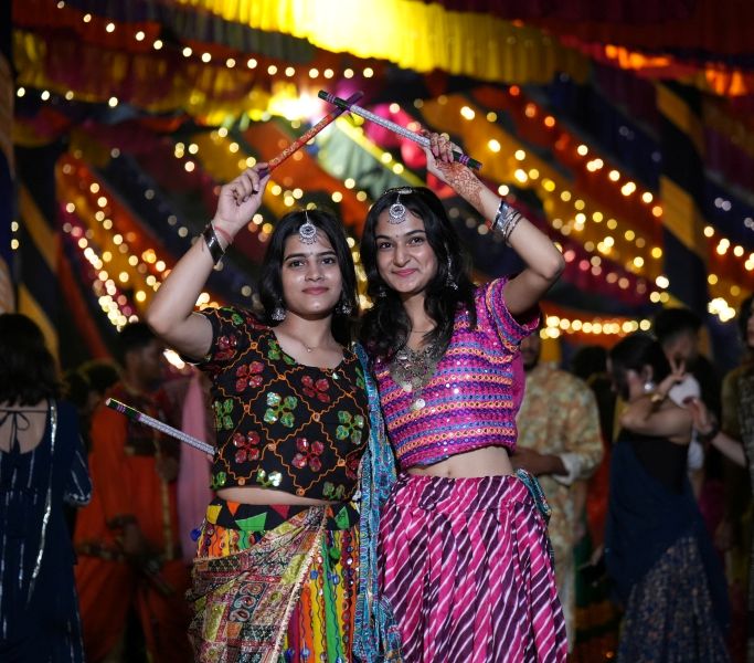 CGC University, Mohali Glitters with Culture and Celebration at Garba & Dandiya Night