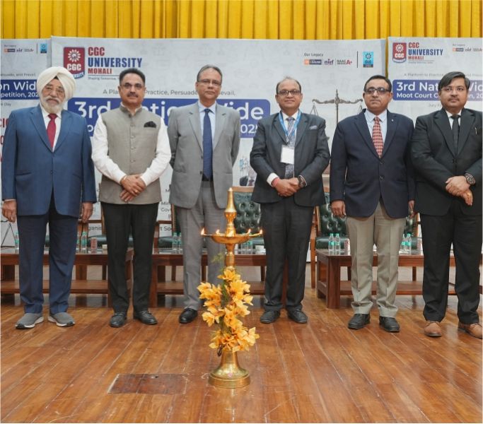CGC UNIVERSITY, MOHALI HOSTS THE 3RD CLC NATIONWIDE MOOT COURT COMPETITION 2025 