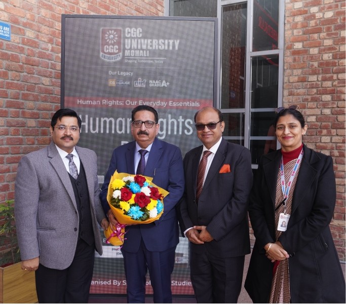 CGC University, Mohali, Commemorates Human Rights Day with Insightful Reflections