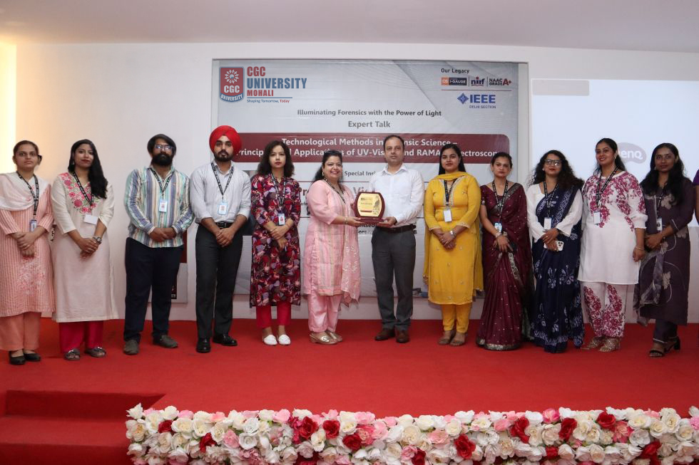 FORENSIC BRIGADE INITIATIVE BRINGS GLOBAL EXPERTISE TO CGC UNIVERSITY, MOHALI