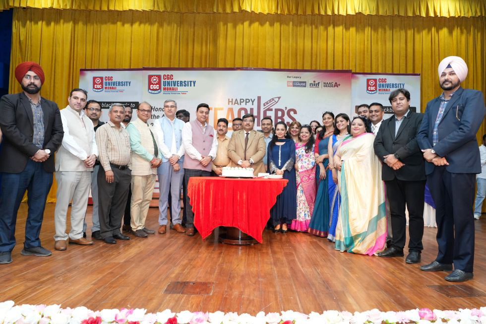 CGC University, Mohali Celebrates Teachers’ Day with Grandeur, Gratitude, and Joy