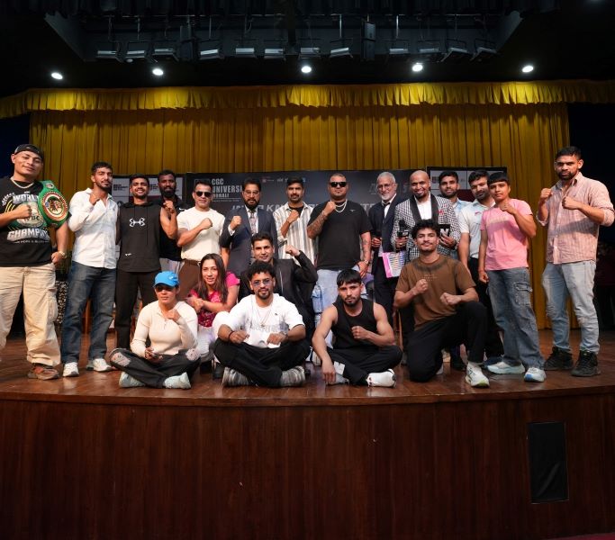 CGC University, Mohali, Hosts High-Impact Press Conference for India Knockout Nights