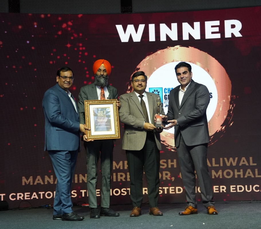 CGC Mohali Honored at the BIG IMPACT AWARDS 2025