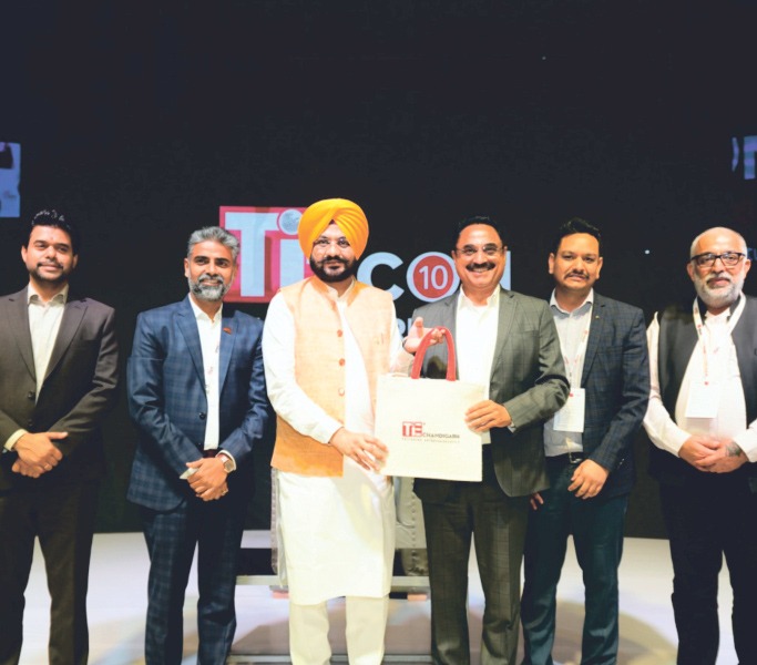 S. RASHPAL SINGH DHALIWAL, HON’BLE CHAIRMAN OF CGC, ILLUMINATES TIECON CHANDIGARH 2025