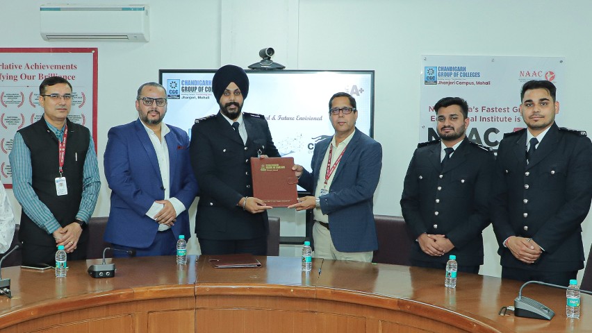 MOU Signing at CGC Jhanjeri