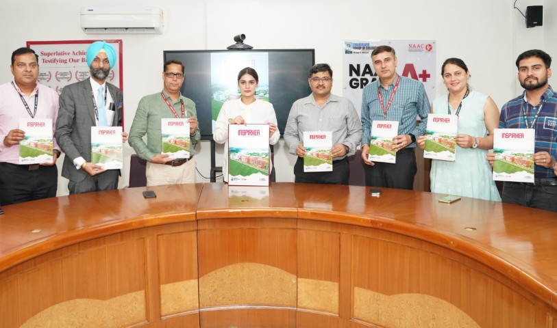 CGC Jhanjeri Launches Inspirhea Magazine, Celebrating Innovation and Creativity