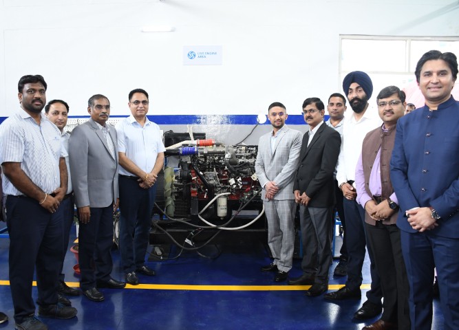ASHOK LEYLAND INAUGURATES INDIA'S LARGEST PREMIER AUTOMOBILE LAB AT CGC JHANJERI  