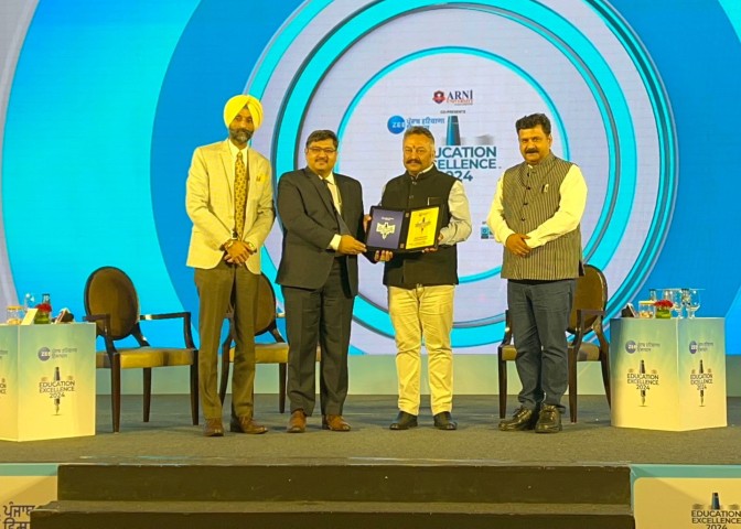 CGC Jhanjeri Shines at Education Excellence 2024