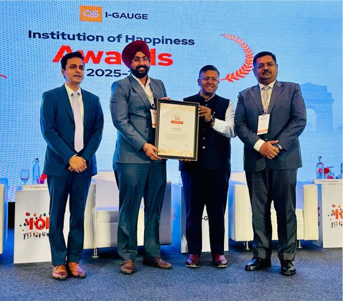 CGC UNIVERSITY, MOHALI HONOURED WITH QS I-GAUGE INSTITUTE OF HAPPINESS (IOH) AWARD 2025–26