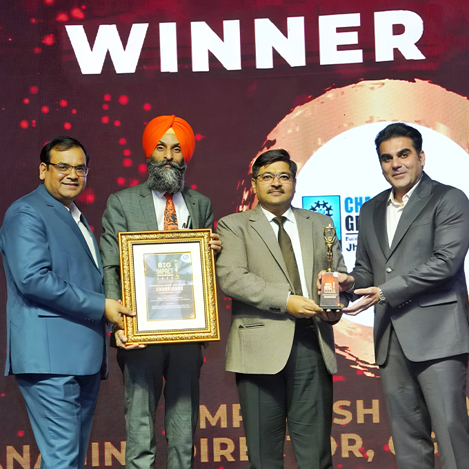 Big Impact Awards 2025 
Most Trusted Higher Education College in the Region
Presented By:
Bollywood Actor & Film Producer Mr. Arbaaz Khan
